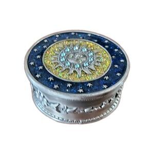 Welforth Pewter Sun & Stars Celestial Jewelry Box